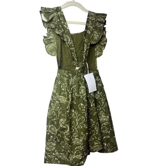 Julia Amory Honor Dress in Green Petunia Girls NWT Sz. 8 - Picture 2 of 3